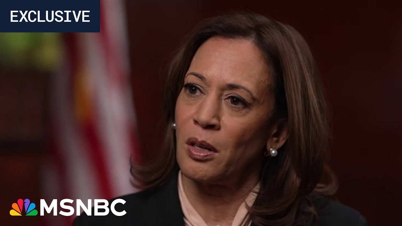 Full interview: Vice President Kamala Harris reflects on her legacy...